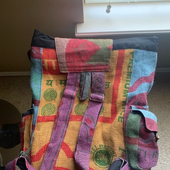 Boho Handmade Backpack - Picture 2 of 3